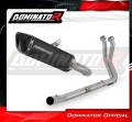 impianto di scarico completo con silenziatore DOMINATOR Full System HP6 nero adatto alla moto Honda CB 750 Hornet 2023  2
