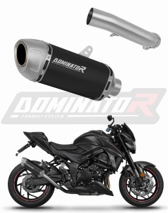 Suzuki GSX-S 750 2017-2020 Terminale di Scarico Marmitta Silenziatore S6 NERO + dB killer