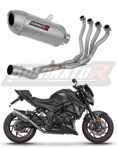 Suzuki GSX-S 750 2017-2020 Impianto di scarico Collettori Marmitta Silenziatore S6 + dB killer