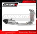 impianto di scarico completo con silenziatore DOMINATOR Full System titanio HP8 adatto alla moto Triumph Trident 660 2021 - 2024 2