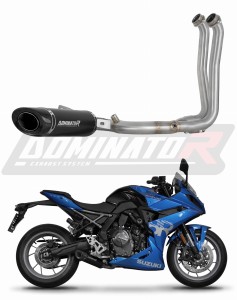 Suzuki GSX-8R / 8S 2023 - 2025 Impianto di scarico Collettori Marmitta Silenziatore HP8 NERO + dB killer