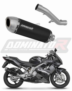 Honda CBR 600 F4i 2001 - 2006 Terminale di Scarico Marmitta Silenziatore S6 NERO + dB killer