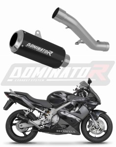 Honda CBR 600 F4i 2001 - 2006 Terminale di Scarico Marmitta Silenziatore GP NERO + dB killer