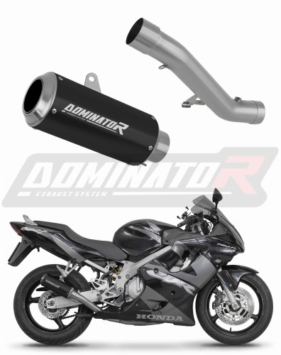 exhaust muffler DOMINATOR GP BLACK fits to Honda CBR 600 F4i 2001  2006
