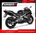 wydech tłumik DOMINATOR HP6 CZARNY pasujący do motocykla Honda CBR 600 F4i 2001 - 2006 3