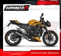 impianto di scarico completo con silenziatore DOMINATOR Full System GPS adatto alla moto Triumph Street Triple 765 RS 2024 - 2025 2