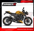 complete exhaust system with muffler DOMINATOR Full System HP8 BLACK fits to Triumph Street Triple 765 RS 2024  2025 2