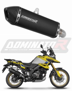 Suzuki V-Strom 1050 DE 2023 - 2025 Terminale di Scarico Marmitta Silenziatore HP7 NERO + dB killer