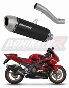 Honda CBR 600 F4i Sport 2001 - 2006 Terminale di Scarico Marmitta Silenziatore S6 NERO + dB killer