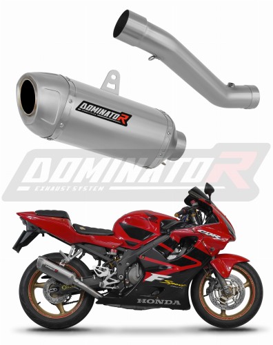 exhaust muffler DOMINATOR S6 Shorty fits to Honda CBR 600 F4i Sport 2001  2006
