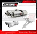 scarico silenziatore DOMINATOR ovale adatto alla moto Ducati 999 2001 - 2006 2