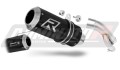 scarico silenziatore DOMINATOR omologato GP nero adatto alla moto BMW S1000R 2017 - 2020
