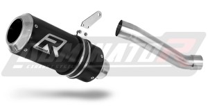 Ducati  MONSTER 821 2018 - 2021 Terminale di Scarico Marmitta Silenziatore GP NERO + dB killer