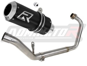 Honda CBR 150 R 2011 - 2016 Impianto di scarico Collettori Marmitta Silenziatore GP NERO + dB killer