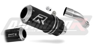 Honda CB 600F HORNET PC41 2007 - 2013 EU Omologato approvato Terminale di Scarico Silenziatore GP NERO + dB killer