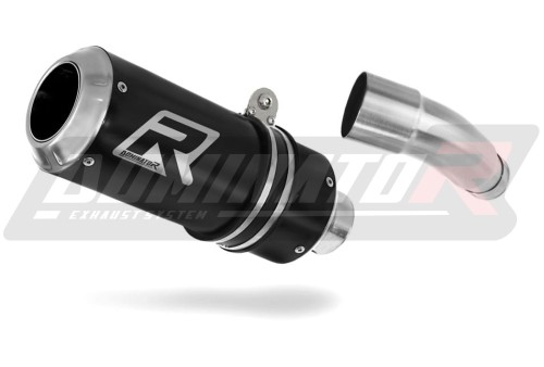 exhaust muffler DOMINATOR GP BLACK fits to Kawasaki NINJA 125 Z125 2019  2023 3