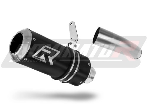 Kawasaki Versys 1000 2019 2024 Exhaust Muffler Auspuff Sportauspuff Silencer Echappement Silencieux Scarico Scarichi Escape Toba de esapament Avgas Ljuddämpare Wydech Tłumik GP Black Noir Nero Negro Svart Schwarz Negru Dominator x