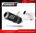 scarico silenziatore DOMINATOR GP nero adatto alla moto Kawasaki ZX10R 2008 - 2010 2