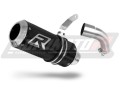scarico silenziatore DOMINATOR GP nero adatto alla moto Suzuki SV 650 2016 - 2023