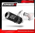 scarico silenziatore DOMINATOR GP nero adatto alla moto Suzuki SV 650 2016 - 2023 2