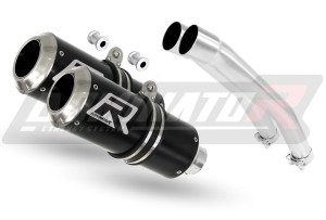 Suzuki GSXR 1300 Hayabusa 2008 - 2019 Terminale di Scarico Marmitta Silenziatore GP NERO + dB killer