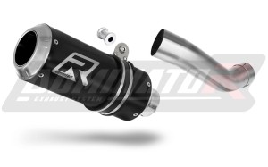 Triumph TIGER SPORT 1050 2013 - 2015 Terminale di Scarico Marmitta Silenziatore GP NERO + dB killer