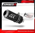 scarico silenziatore DOMINATOR GP nero adatto alla moto Yamaha MT 03 2017 - 2019 2
