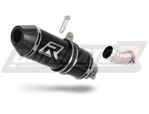 Aprilia Tuono V4 R APRC Low Level 2011 - 2014 Exhaust Silencer Muffler HP3 BLACK + dB killer