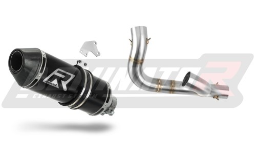 scarico silenziatore DOMINATOR HP3 nero adatto alla moto Ducati STREETFIGHTER V4 2019 - 2023