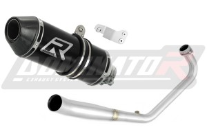 Honda CB 125 R 2018 - 2020  Impianto di scarico Collettori Marmitta Silenziatore HP3 NERO + dB killer