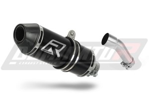 Kawasaki  ZX250R 2008 - 2012 Terminale di Scarico Marmitta Silenziatore HP3 NERO + dB killer