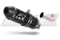 scarico silenziatore DOMINATOR HP3 nero adatto alla moto KTM 250 Duke 2017 - 2020 2