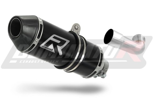exhaust muffler DOMINATOR HP3 BLACK fits to KTM 125 Duke 2017  2020 3