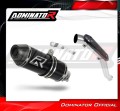 scarico silenziatore DOMINATOR HP3 nero adatto alla moto KTM RC 390 2017 - 2020