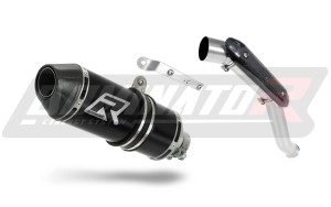 KTM RC 390 2017 - 2020 HI Level Terminale di Scarico Marmitta Silenziatore HP3 NERO + dB killer