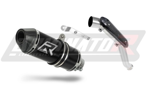 wydech tłumik DOMINATOR HP3 CZARNY pasujący do motocykla KTM RC 390 2017 - 2020 2