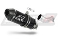 Suzuki GSXR 600 K6 K7 2006 2007 Exhaust Muffler Auspuff Sportauspuff Silencer Echappement Silencieux Scarico Scarichi Escape Toba de esapament Avgas Ljuddämpare Wydech Tłumik Carbon Tip HP3 Black Noir Nero Negro Svart Schwarz Negru Dominator x