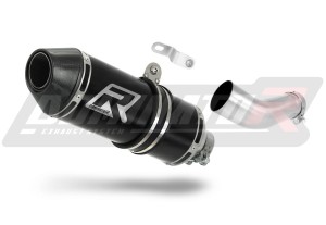 Suzuki  GSXR 750 K6 K7 2006 - 2007 Terminale di Scarico Marmitta Silenziatore HP3 NERO + dB killer