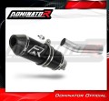 exhaust muffler DOMINATOR HP3 BLACK fits to Triumph STREET TRIPLE 675 R / S / RS 2013  2016