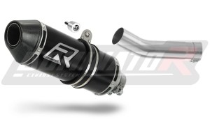 Triumph  STREET TRIPLE 675 R / S / RS 2013 - 2016 Terminale di Scarico Marmitta Silenziatore HP3 NERO + dB killer