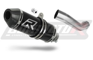 Triumph  TIGER SPORT 1050 2013 - 2015 Terminale di Scarico Marmitta Silenziatore HP3 NERO + dB killer