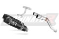 scarico silenziatore DOMINATOR HP3 nero adatto alla moto Yamaha FZ6 2004 - 2010
