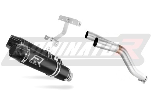 exhaust muffler DOMINATOR HP3 BLACK fits to Yamaha FZ6 2004  2010