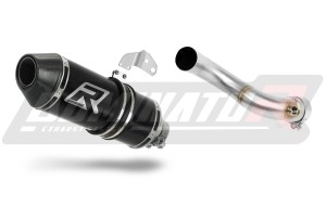 Yamaha MT 09 TRACER 900 2015 - 2020 Terminale di Scarico Marmitta Silenziatore HP3 NERO + dB killer