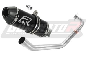 Yamaha MT 125 2014 - 2019 Impianto di scarico Collettori Marmitta Silenziatore HP3 NERO + dB killer
