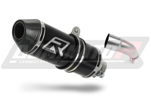 Yamaha YZF R3 2015 - 2018 Terminale di Scarico Marmitta Silenziatore HP3 NERO + dB killer