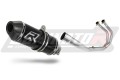 kompletny układ wydechowy z tłumikiem DOMINATOR Full System HP3 CZARNY pasujący do motocykla Yamaha YZF-R3 300 2015 - 2018