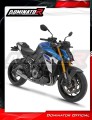 impianto di scarico completo con silenziatore DOMINATOR Full System titanio HP8 adatto alla moto Suzuki GSX-S 1000 / 1000 GT / 950 2025  5