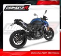 complete exhaust system with muffler DOMINATOR Full System HP8 BLACK fits to Suzuki GSXS 1000 / 1000 GT / 950 2025  3