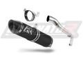 scarico silenziatore DOMINATOR HP2 nero adatto alla moto Honda CBR 600RR 2007 - 2012